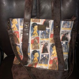 Star Wars Loungefly cards tote bag